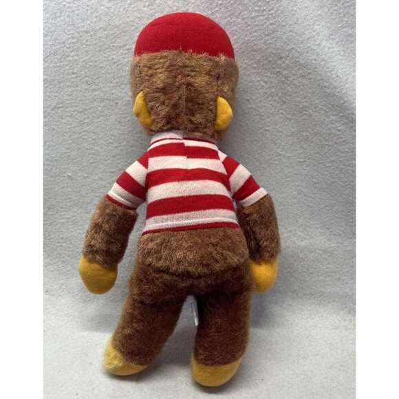 Vintage Stuffed Plush Monkey Carnival Prize 16  In Superior Toy Novelty Inc 50s - Picture 2 of 5